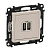 Розетка USB двойная Legrand Valena Life 240V/5V 1500mA слоновая кость 753512