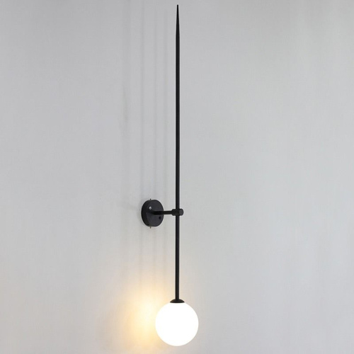 Настенный Светильник Lines Ball 200 Black By Imperiumloft