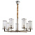 Подвесная люстра Lumina Deco Howard LDP 8040-7 NK