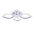 Потолочная светодиодная люстра Ambrella light Original FA5148