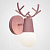 Бра С Рожками Deer A Pink By Imperiumloft