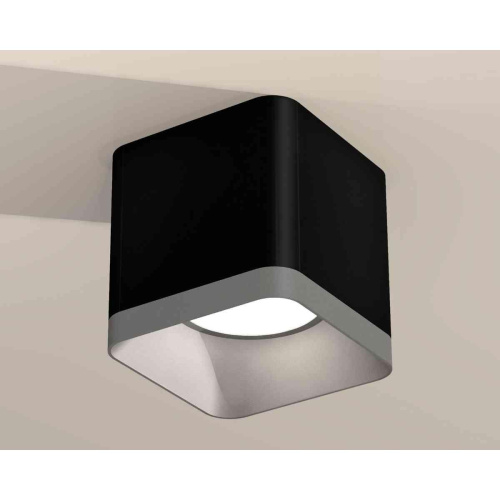 Комплект накладного светильника Ambrella light Techno Spot XS7806003 SBK/SSL черный песок/серебро песок (C7806, N7703) Комплект накладного светильника Ambrella light Techno Spot XS7806003 SBK/SSL черный песок/серебро песок (C7806, N7703)