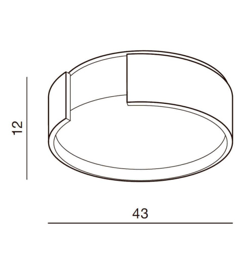 Потолочный светильник Azzardo Pavia 43 AZ2633