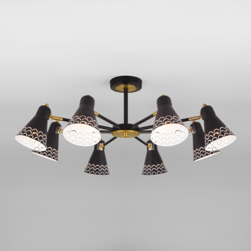 Потолочная люстра Eurosvet Trina 70100/8 черный