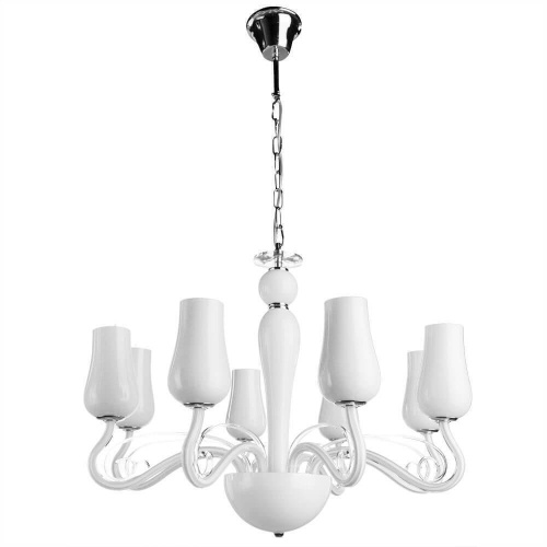 Подвесная люстра Arte Lamp Biancaneve A8110LM-8WH Подвесная люстра Arte Lamp Biancaneve A8110LM-8WH