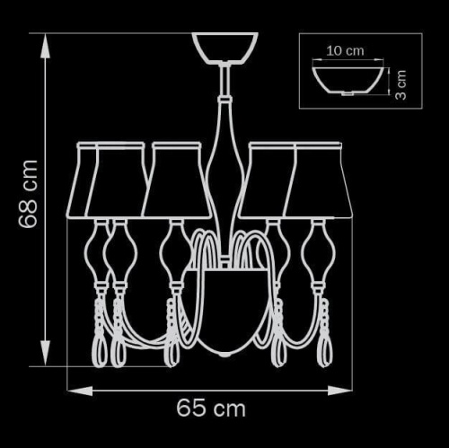 Подвесная люстра Lightstar Escica 806050 Подвесная люстра Lightstar Escica 806050