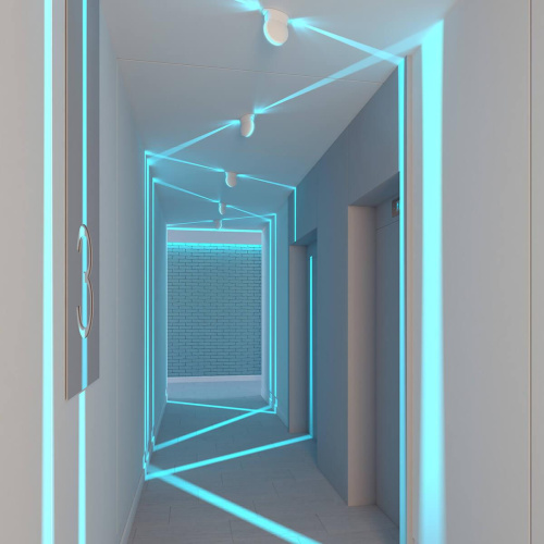 Уличный светодиодный светильник Odeon Light Hightech Arrow 3916/9CL