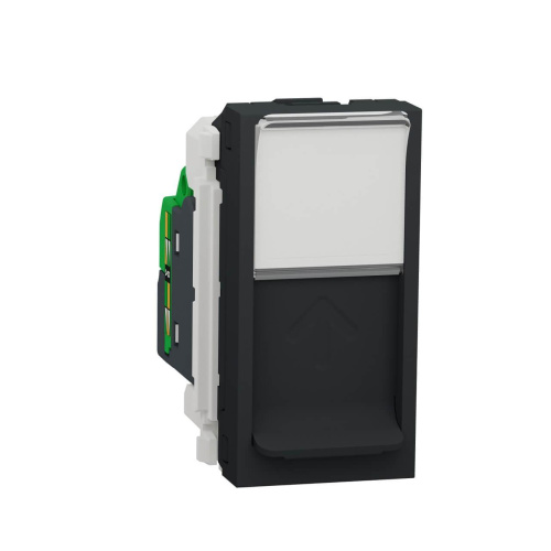 Розетка компьютерная RJ45 Schneider Electric Unica Modular Cat. 5e UTP NU341054