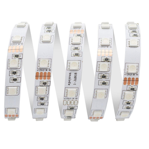 Светодиодная лента OGM 14,4W/m 60LED/m 5050SMD разноцветная 5M LSE-158