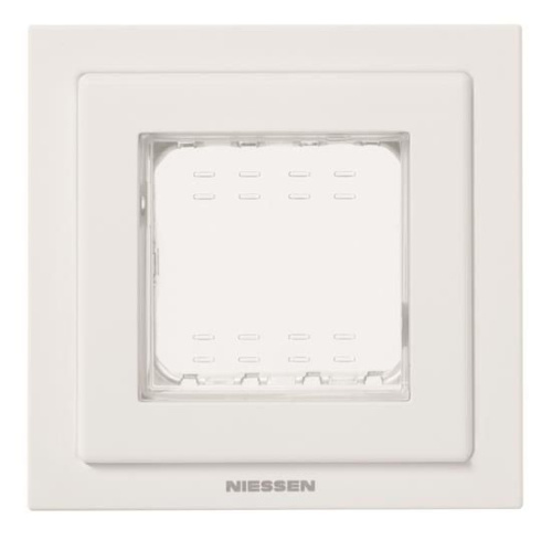 Рамка монтажная ITA 1-постовая ABB Zenit IP55 белый 2CLA327100N1101