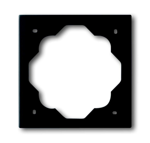 Рамка 1-постовая ABB Impuls чёрный бархат 2CKA001754A4424