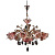 Подвесная люстра Osgona Rosata 696082
