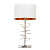 Настольная лампа Lumina Deco Milari LDT 5530 CHR+WT