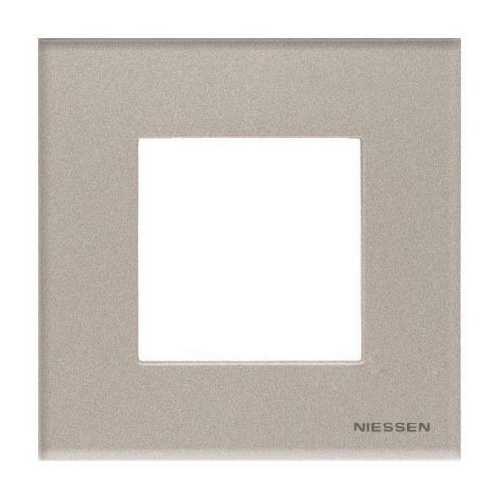 Рамка 1-постовая ABB Zenit стекло брызги шампанского 2CLA227100N3901 Рамка 1-постовая ABB Zenit стекло брызги шампанского 2CLA227100N3901