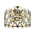 Потолочная люстра Odeon Light Hall Tokata 4974/5C