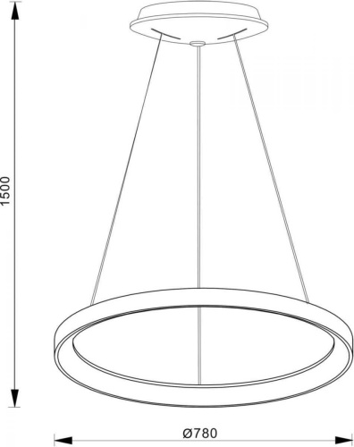 Подвесной светодиодный светильник Deko-Light Merope 342155