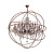 Подвесная люстра Loft IT Foucaults Orb Crystal Loft1897/15