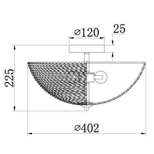 Потолочная люстра Rivoli Spiedo 4010-103 Б0038076