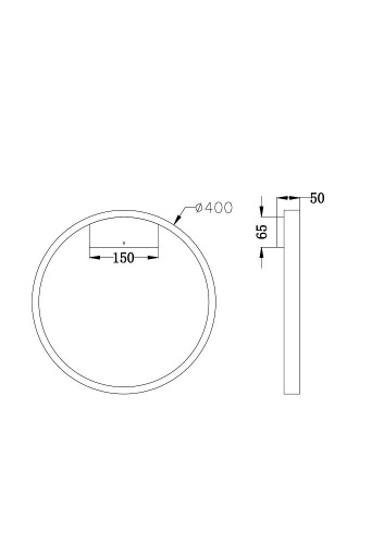 Настенный светильник Maytoni Rim MOD058WL-L25BS4K