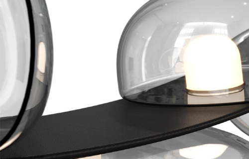 Подвесной светодный светильник Crystal Lux Bosque SP7 L3000 Black/Transparent Подвесной светодный светильник Crystal Lux Bosque SP7 L3000 Black/Transparent
