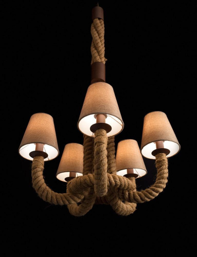 Подвесная люстра Arte Lamp Corda A8958LM-5BR Подвесная люстра Arte Lamp Corda A8958LM-5BR