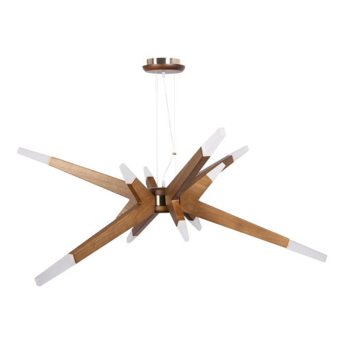 Подвесная светодиодная люстра Loft IT Glowworm 10160 Dark wood Подвесная светодиодная люстра Loft IT Glowworm 10160 Dark wood