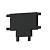 Коннектор T-образный Italline Kreator IT09-9030 black