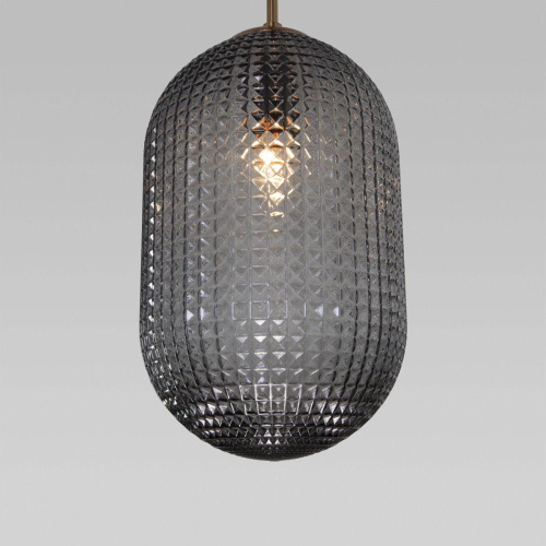 Подвесной светильник Eurosvet Gem 50261/1 темно-серый Подвесной светильник Eurosvet Gem 50261/1 темно-серый