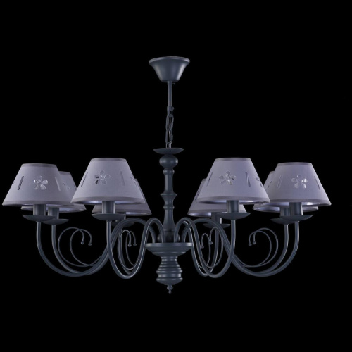 Подвесная люстра Freya Emily FR2537PL-08GR Подвесная люстра Freya Emily FR2537PL-08GR