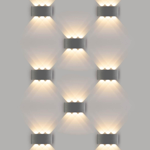 Уличный настенный светодиодный светильник Elektrostandard 1551 Techno LED Twinky Trio a038417