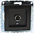 Розетка TV концевая Mono Electric Despina/ Larissa экран графит 500-002005-138