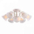 Потолочная люстра Arte Lamp Campanula A6306PL-8WG