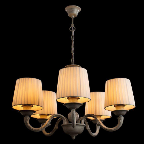 Подвесная люстра Arte Lamp Alba A9395LM-5WG Подвесная люстра Arte Lamp Alba A9395LM-5WG