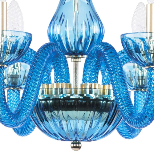 Подвесная люстра Bohemia Ivele 1310/8/240 G Aq/Aquamarime/M-1H