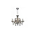 Подвесная люстра Crystal Lux Caetano SP6