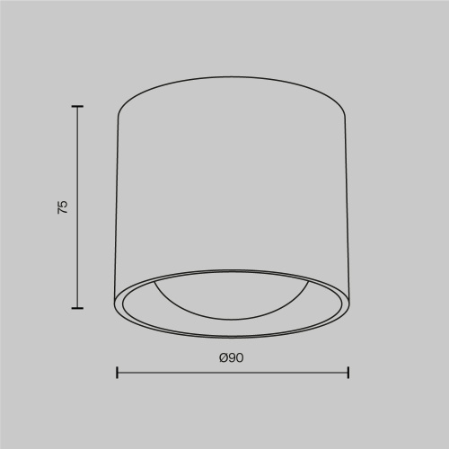 Потолочный светильник Technical C217CL-15W3K-B Потолочный светильник Technical C217CL-15W3K-B