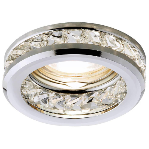 Встраиваемый светильник Ambrella light Crystal K105 CL/CH