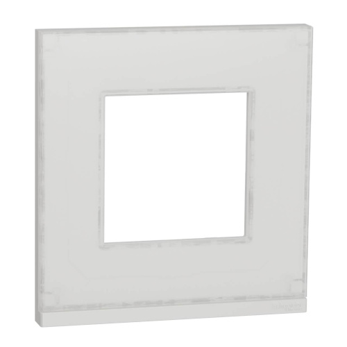 Рамка 1-постовая Schneider Electric Unica New NU600285