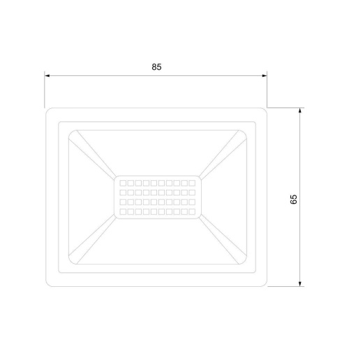 Прожектор светодиодный Elektrostandard Elementary 022 FL LED 20W 4200K IP65 a051931