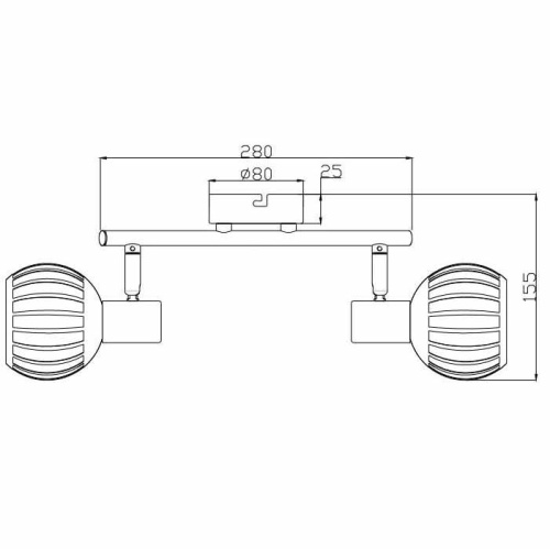 Спот Rivoli Enio 7032-702 Б0047135