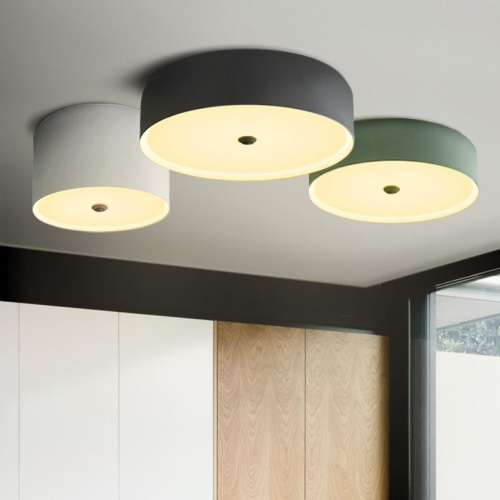 Потолочный Светильник Cylinder A White By Imperiumloft