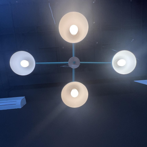 Люстра На Штанге Fanta A 4 Lights Green By Imperiumloft