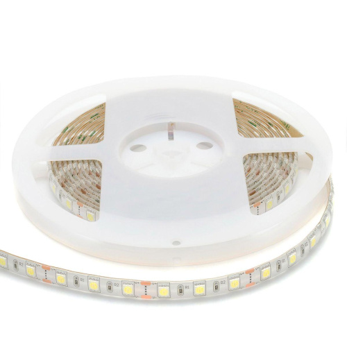 Светодиодная влагозащищенная лента OGM 14,4W/m 60LED/m 5050SMD холодный белый 5M LSE-157