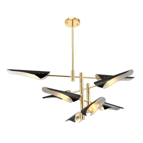 Подвесная люстра Crystal Lux Rafael SP8 Gold Подвесная люстра Crystal Lux Rafael SP8 Gold