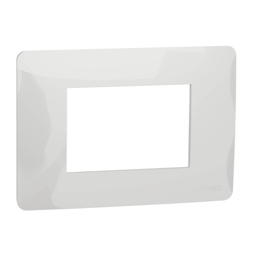 Рамка трехмодульная Schneider Electric Unica New Modular NU210318