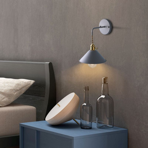 Бра С Подвесным Плафоном Braid Wall Blue By Imperiumloft