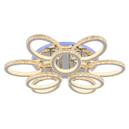 Потолочная светодиодная люстра Profit Light 8033/6+3 CHR