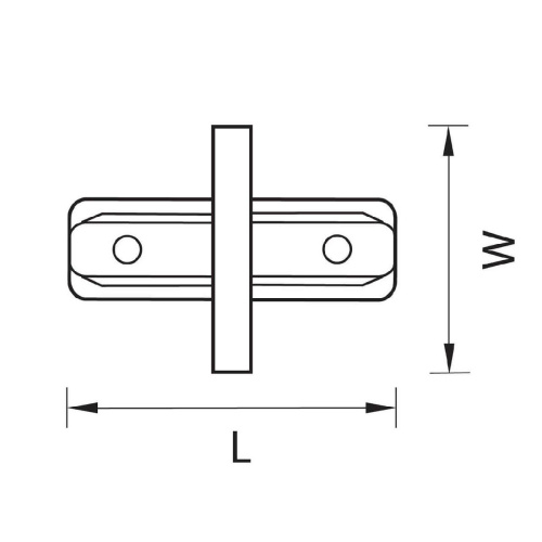 Коннектор прямой Lightstar Barra 501107