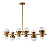 Люстра Hutchinson 12L brass