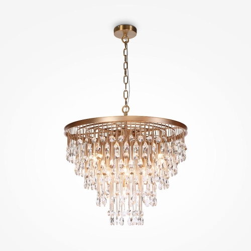 Подвесная люстра Maytoni Linn MOD091PL-09G Подвесная люстра Maytoni Linn MOD091PL-09G